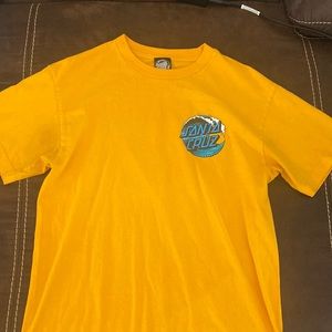 Yellow Santa Cruz t-shirt